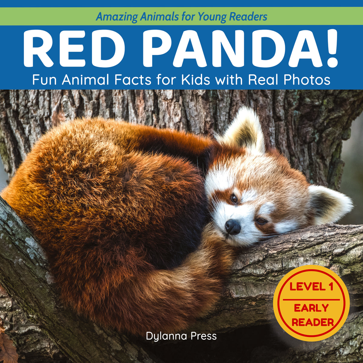 Fun Fact Reddish Red Panda!: Fun Animal Facts for Kids with Real Photos – Dylanna Publishing