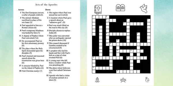 Bible Crossword Puzzles for Adults