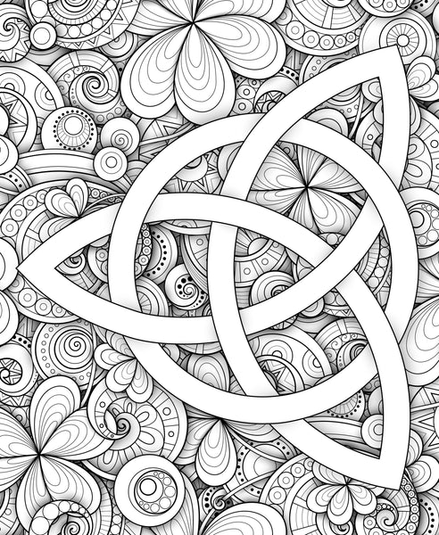 Celtic Adult Coloring Book