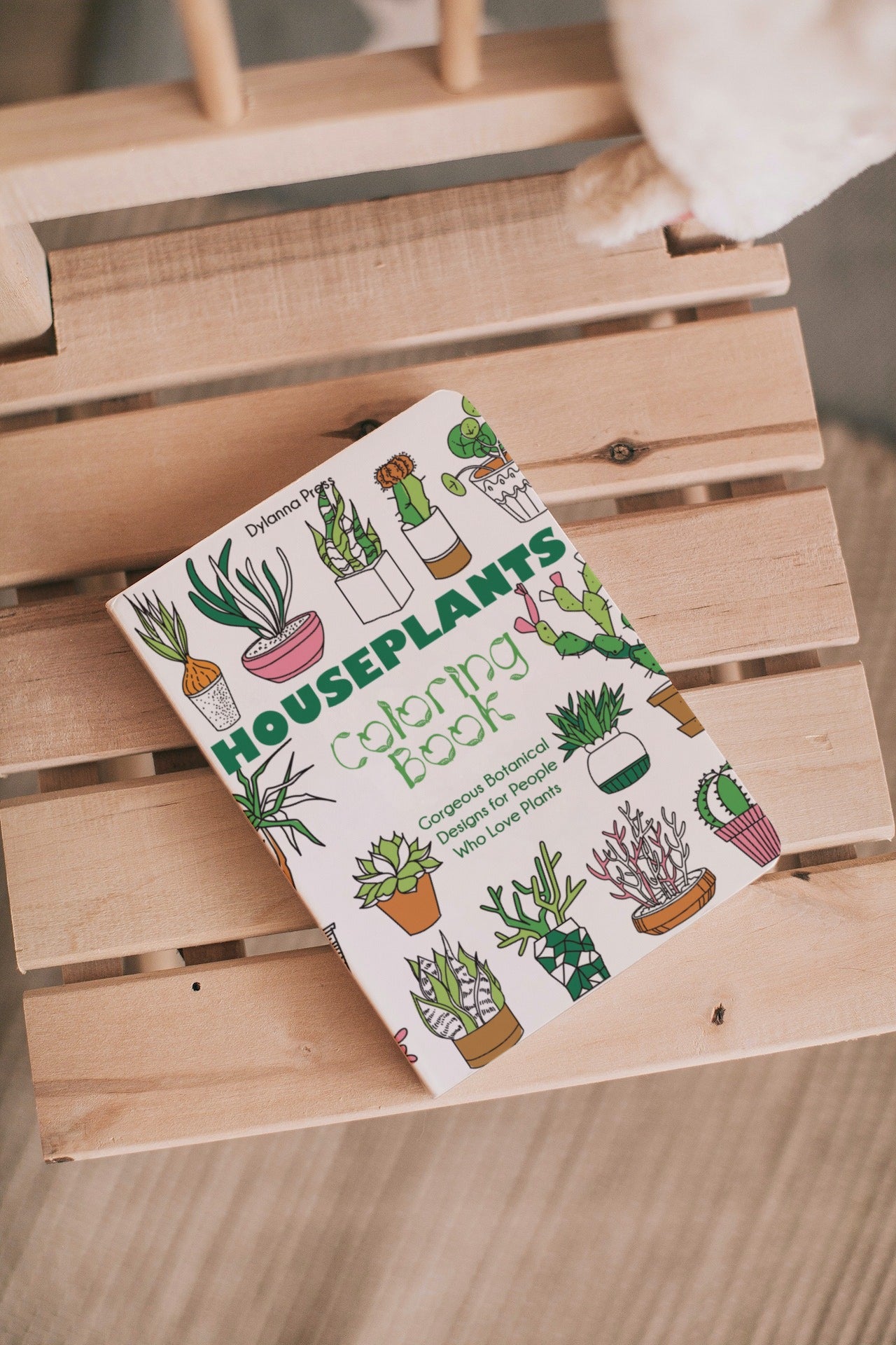 Houseplants Coloring Book