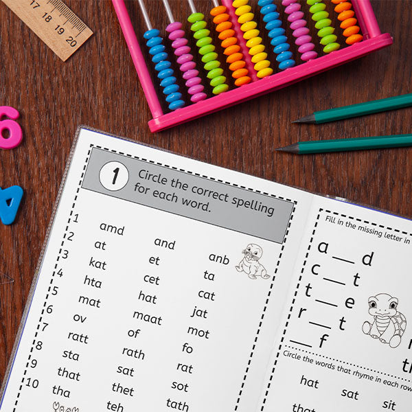 Spelling Workbook for Kids Ages 5-7: Learn and Practice Over 350 Essential Words Including Sight Words and Phonics Activities