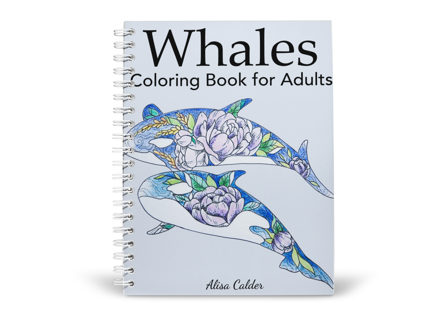 Whale Coloring Book for Adults