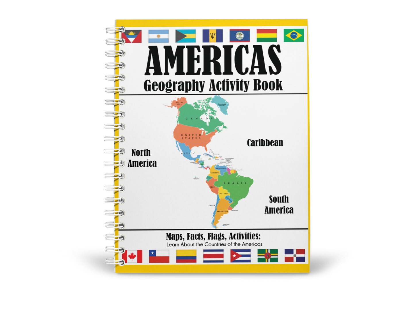 Americas Geography Activity Book
