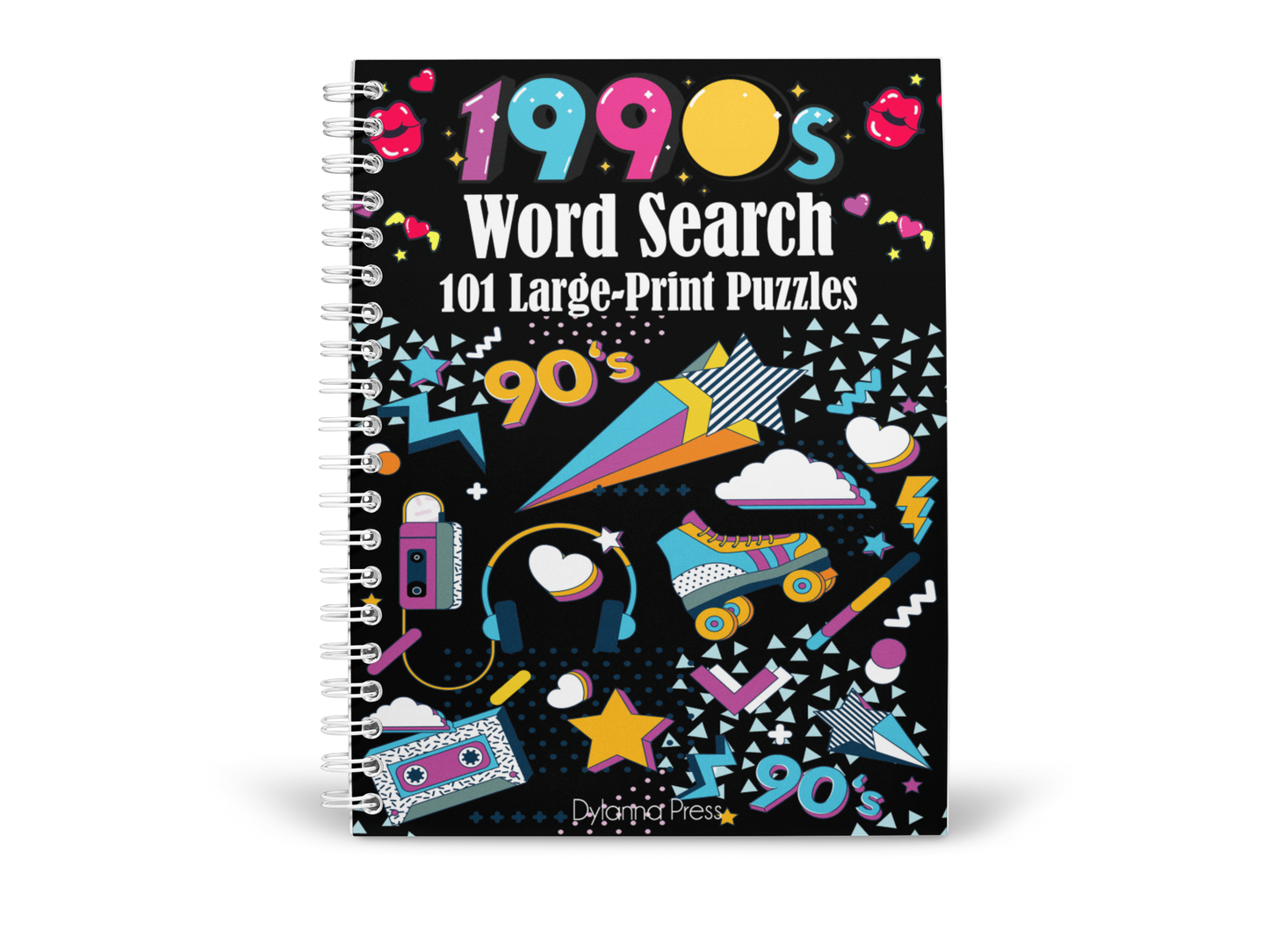 1990s Word Search: Nineties Word Games with 101 Large-Print Puzzles