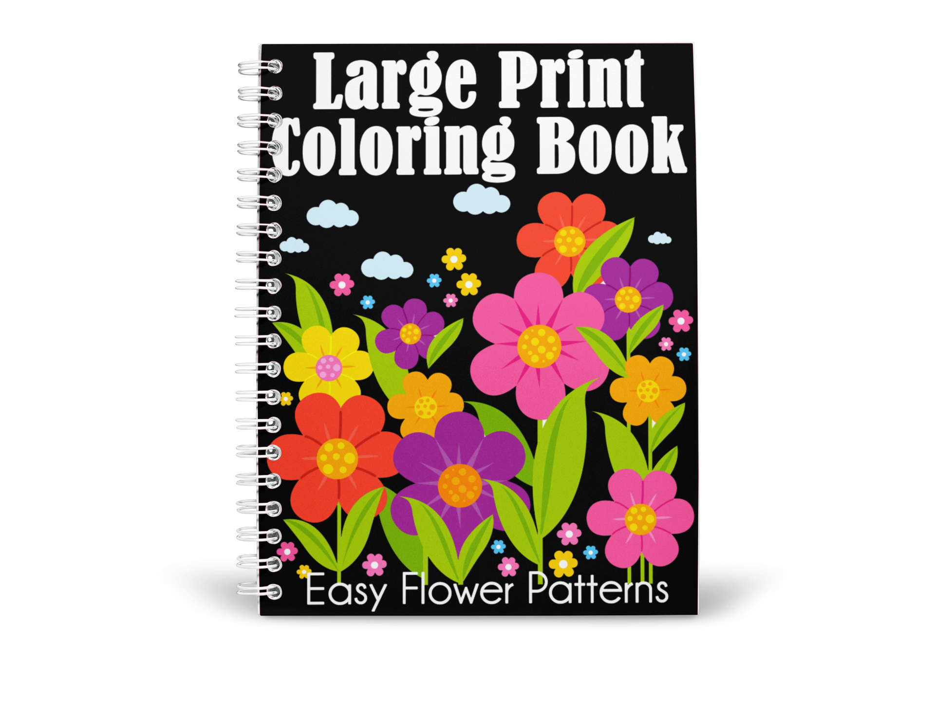 Large Print Coloring Book Easy Flower Patterns Dylanna Press large-print-coloring-book-easy-flower-patterns-dylanna-press