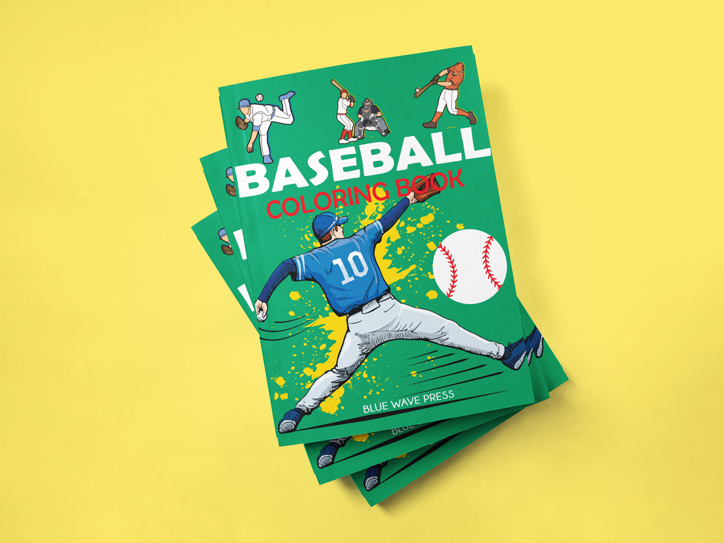 Baseball Coloring Book