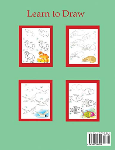 How to Draw Animals: 40 Step-by-Step Drawing Projects (Beginner Drawing Guides)