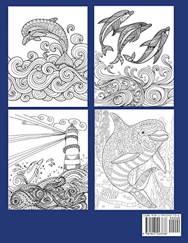Dolphin Coloring Book