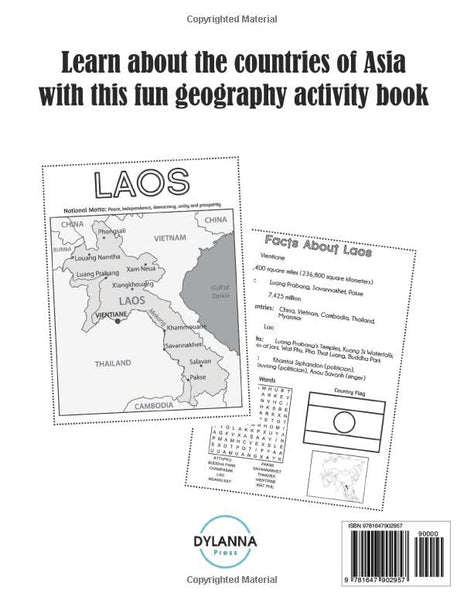 Asia Geography Activity Book