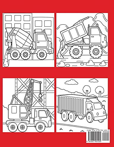 Big Book of Trucks Coloring Book