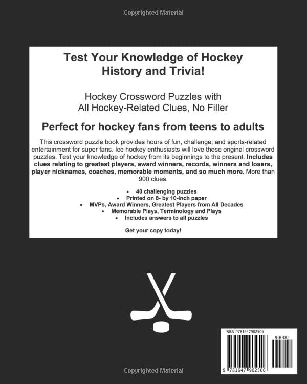 Hockey Crosswords: Test Your Knowledge of This Fast and Exciting Sport