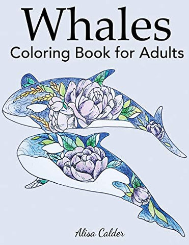 Whale Coloring Book for Adults