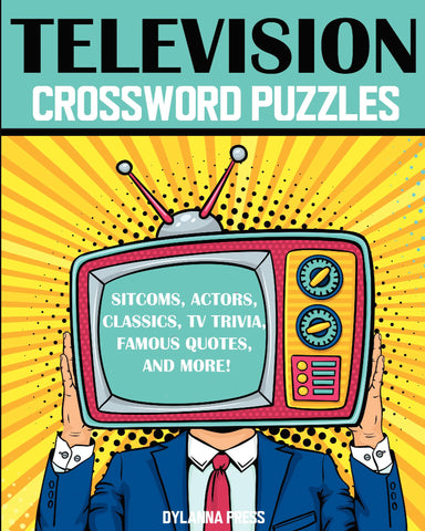 Television Crossword Puzzles: Fun TV Trivia Book