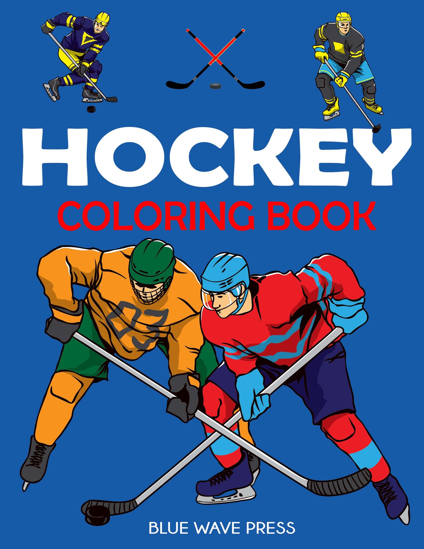 Hockey Coloring Book