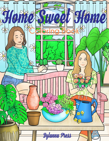 Home Sweet Home Coloring Book