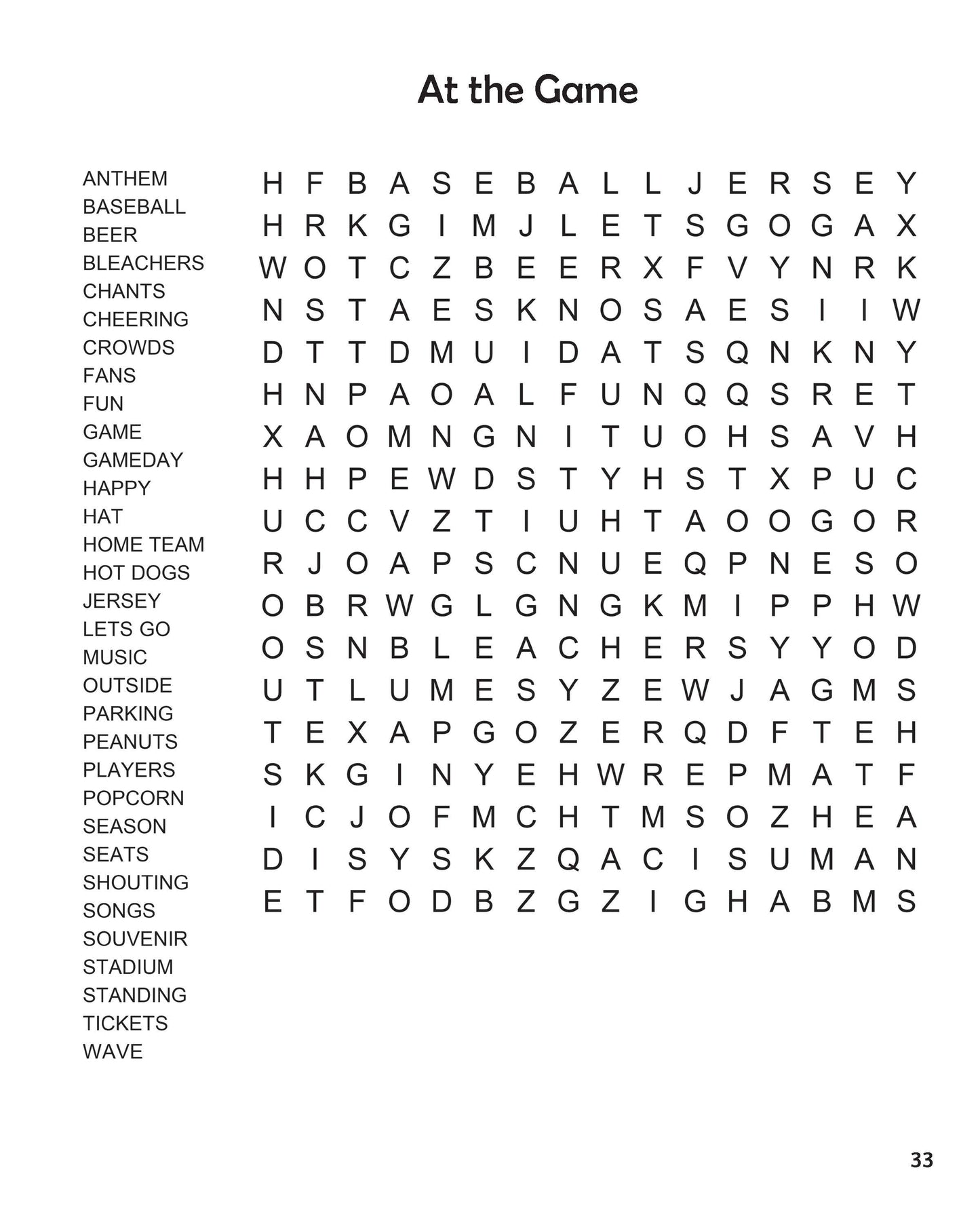 Baseball Puzzle Book: Crosswords, Word Search, Word Scrambles, Trivia Questions