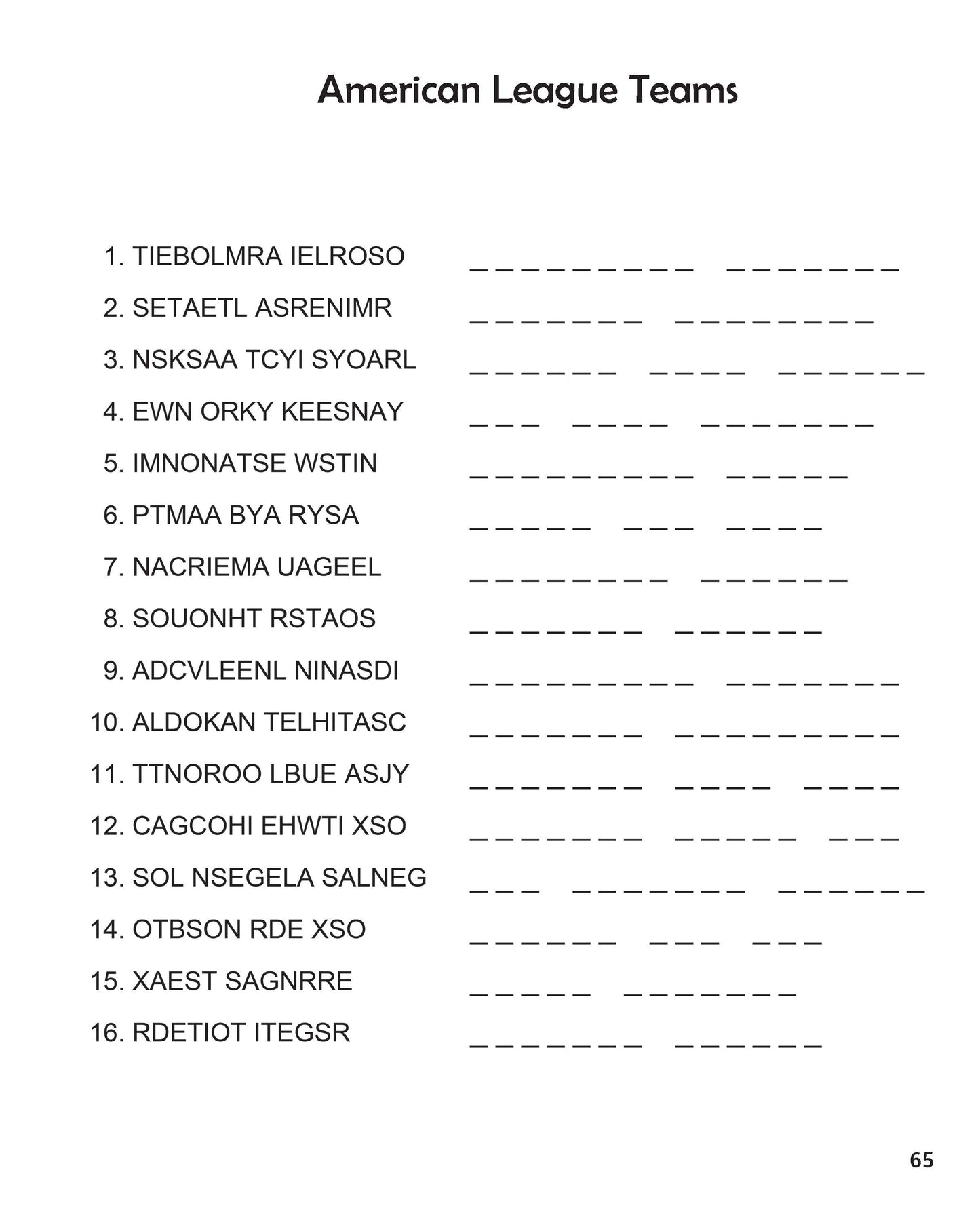 Baseball Puzzle Book: Crosswords, Word Search, Word Scrambles, Trivia Questions