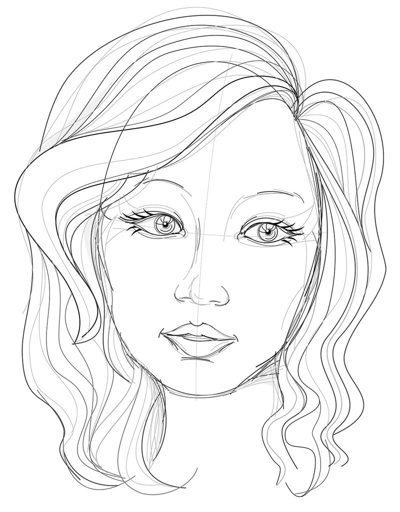 How to Draw an Easy Face, Step by Step, Faces, People, FREE Online Drawing  Tutorial, Added by Dawn, September 25,…