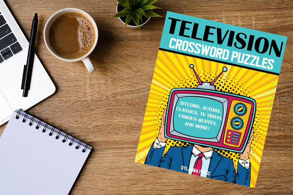 Television Crossword Puzzles: Fun TV Trivia Book