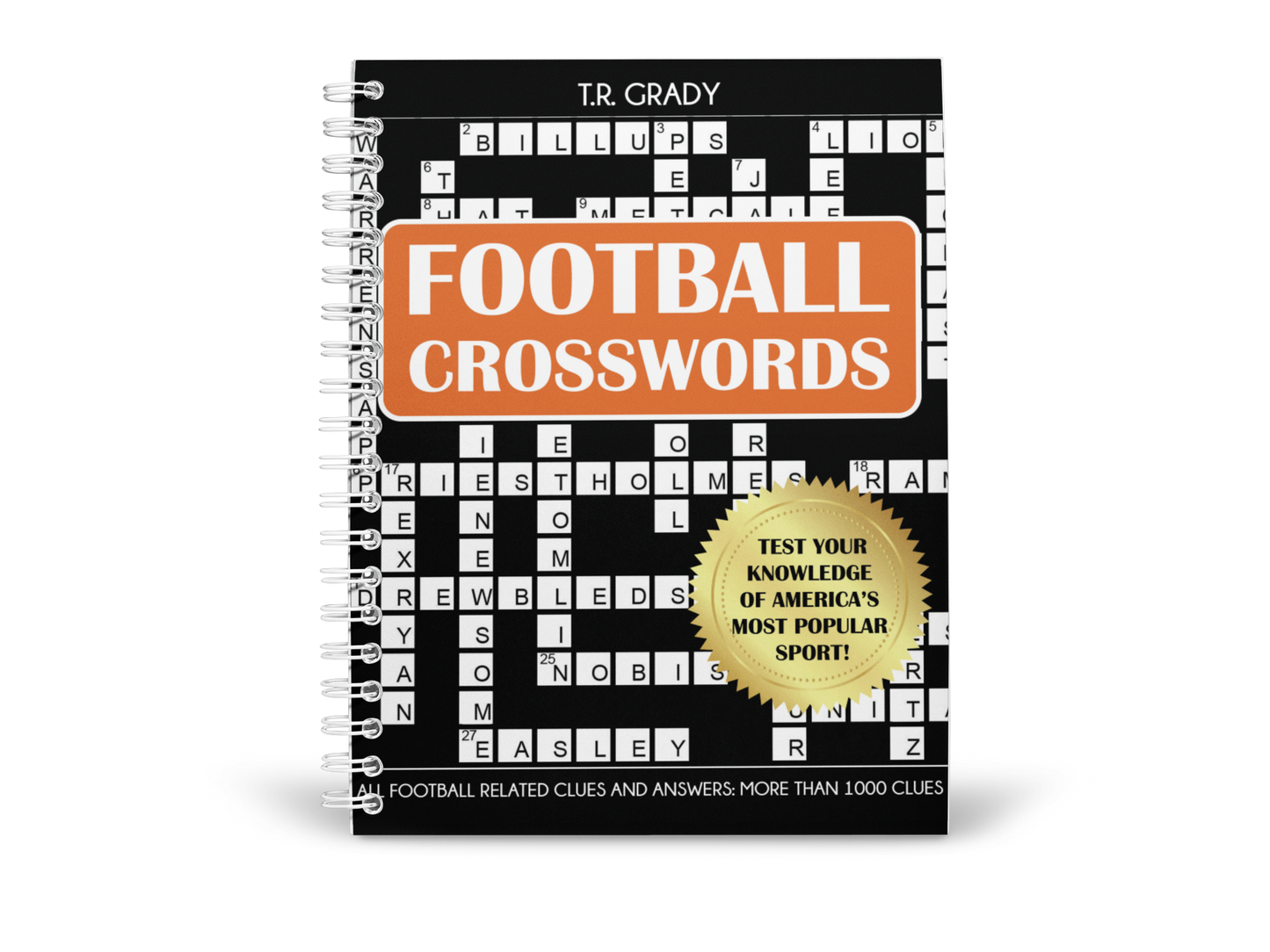 Football Crosswords: Test Your Knowledge of America's Most Popular Sport, All Football-Related Clues and Answers