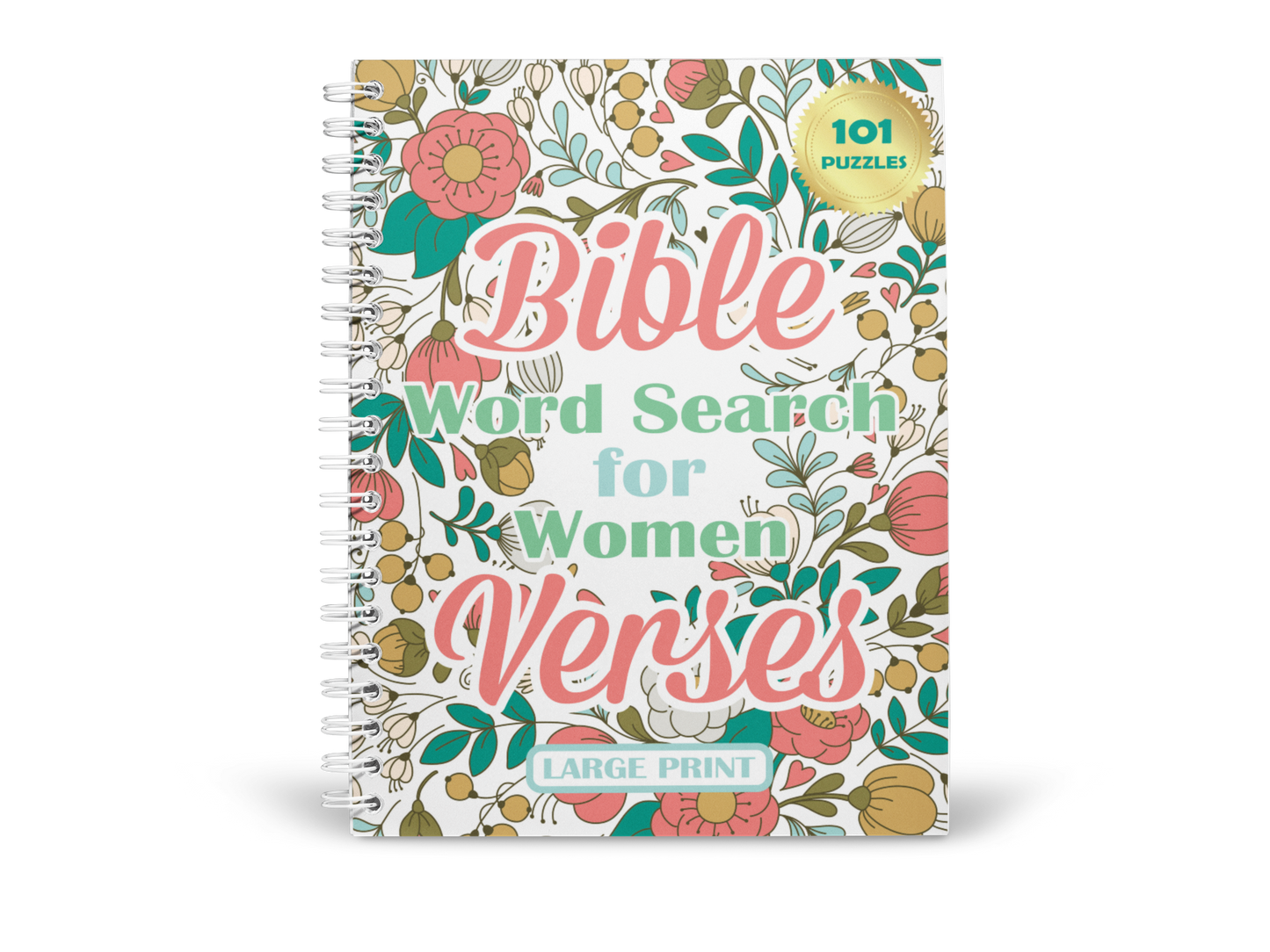 Bible Verses Word Search for Women: 101 Large Print Puzzles